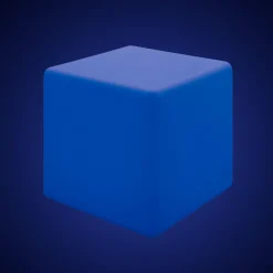 Cubo luminoso LED RGBW - 12W - Recargable