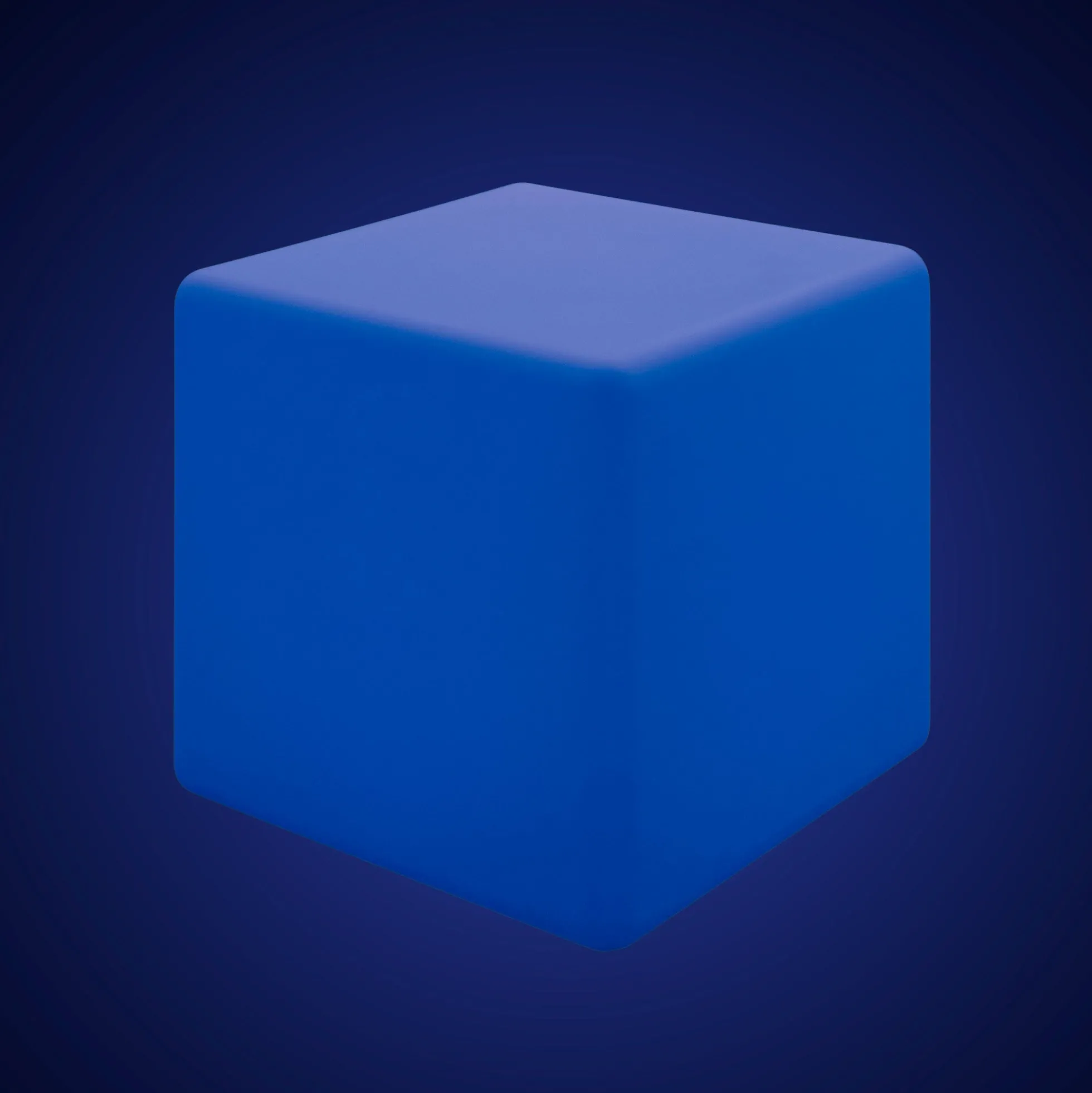 Cubo luminoso LED RGBW - 12W - Recargable