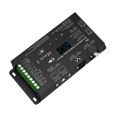Decodificador DMX512 12-24V DC - 6A/ canal - 5 Canales - Pantalla OLED