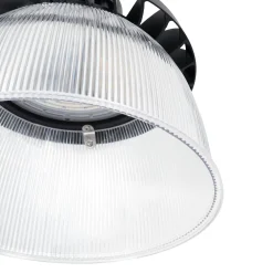Difusor lumínico de policarbonato para campana LED industrial B8155-150W - B8150-150 - Ángulo 90°