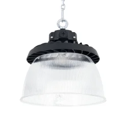 Difusor lumínico de policarbonato para campana LED industrial B8155-150W - B8150-150 - Ángulo 90°
