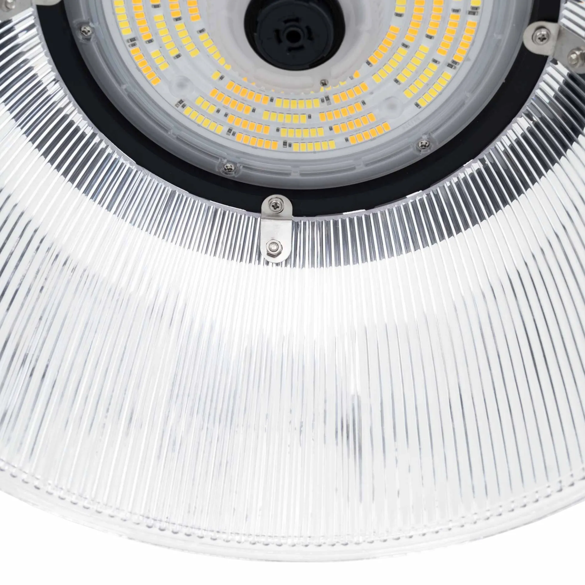 Difusor lumínico de policarbonato para campana LED industrial B8155-150W - B8150-150 - Ángulo 90°
