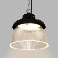 Difusor lumínico de policarbonato para campana LED industrial B8155-150W - B8150-150 - Ángulo 90°