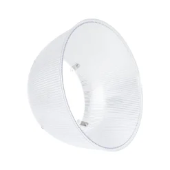 Difusor lumínico de policarbonato para campana LED industrial B8155-150W - B8150-150 - Ángulo 90°