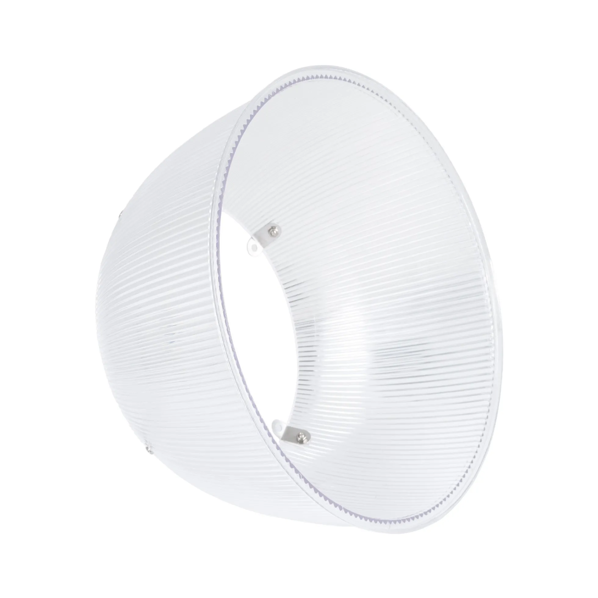 Difusor lumínico de policarbonato para campana LED industrial B8155-150W - B8150-150 - Ángulo 90°