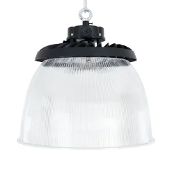 Difusor lumínico de policarbonato para campana LED industrial B8155-200W - B8150-200 - Ángulo 90°
