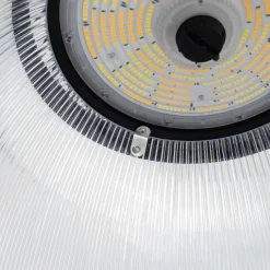 Difusor lumínico de policarbonato para campana LED industrial B8155-200W - B8150-200 - Ángulo 90°