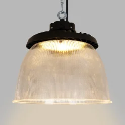 Difusor lumínico de policarbonato para campana LED industrial B8155-200W - B8150-200 - Ángulo 90°