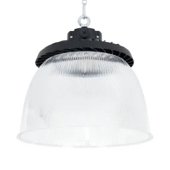 Difusor lumínico de policarbonato para campana LED industrial B8155-200W - B8150-200 - Ángulo 90°