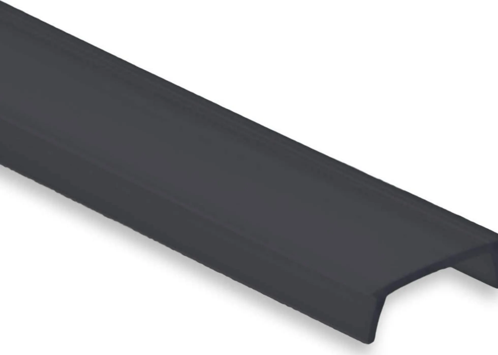 Difusor negro para perfiles de tira LED de 17mm (2m)