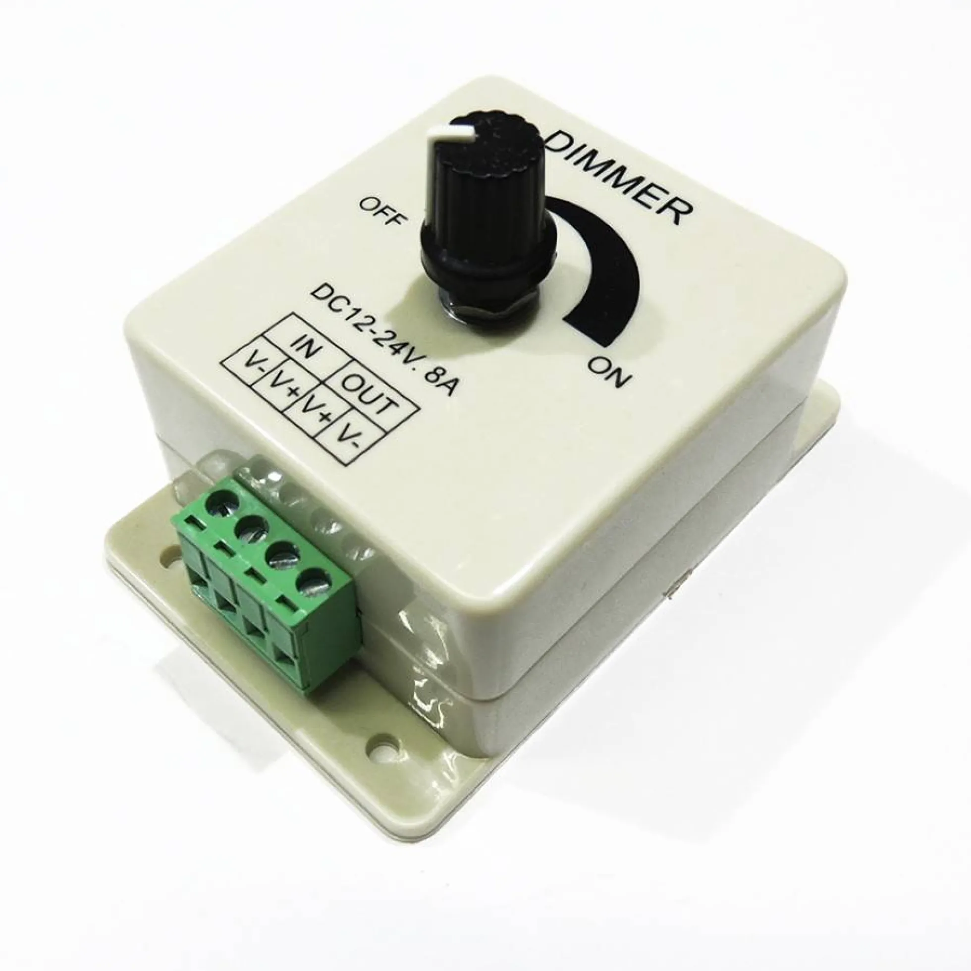Dimmer para tira monocolor 12V/24V 8A