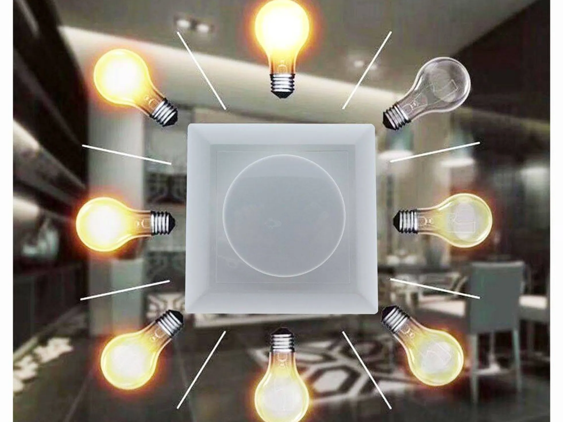 Dimmer Smart WIFI 200W Función Encendido/Apagado