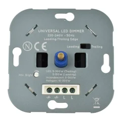 Dimmer Triac 300W - Regulación leading/trailing edge - Función encendido/apagado