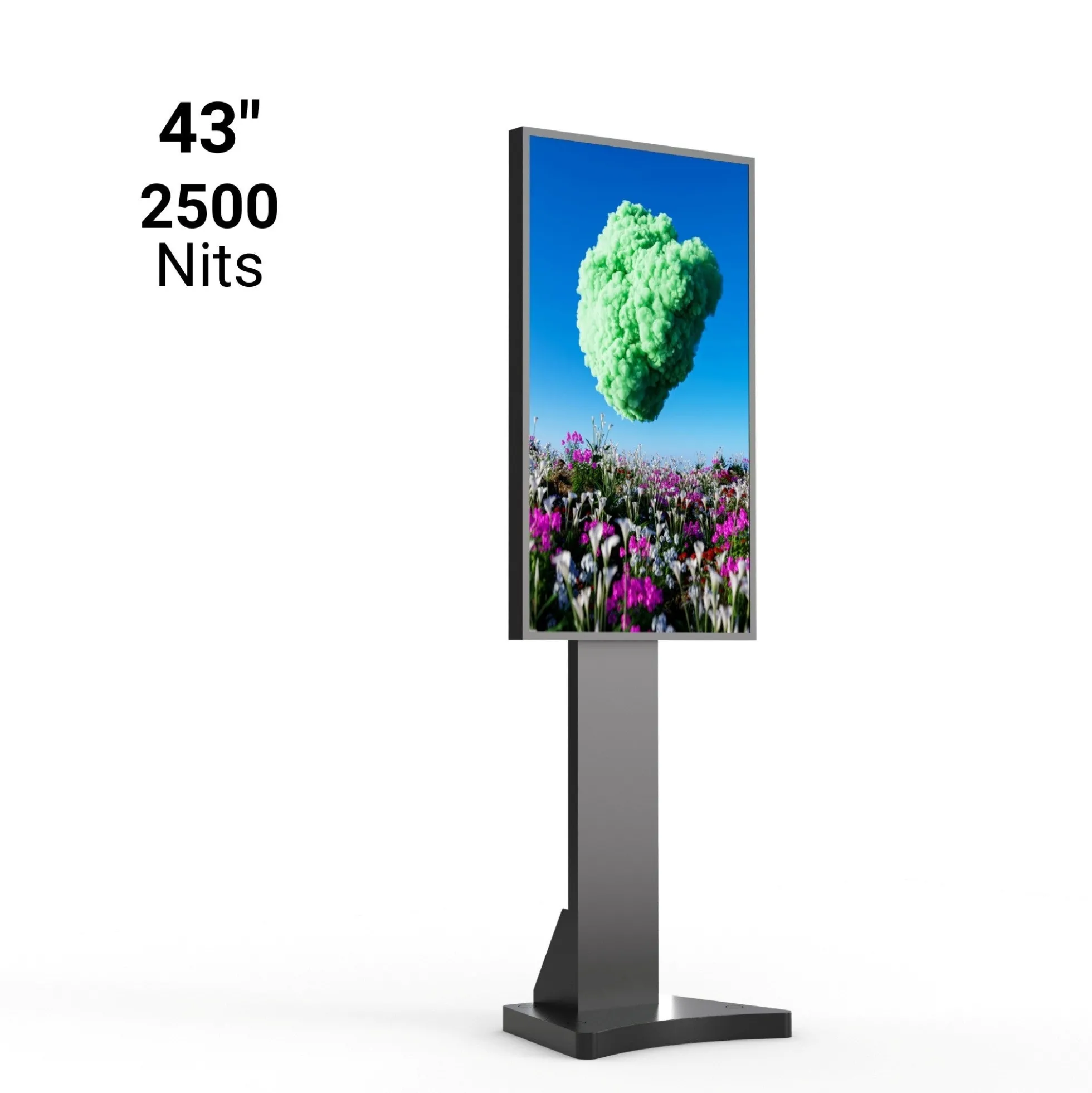 Display LCD FULL HD 43" para Escaparates - Alto Brillo 2500 NITS - Android