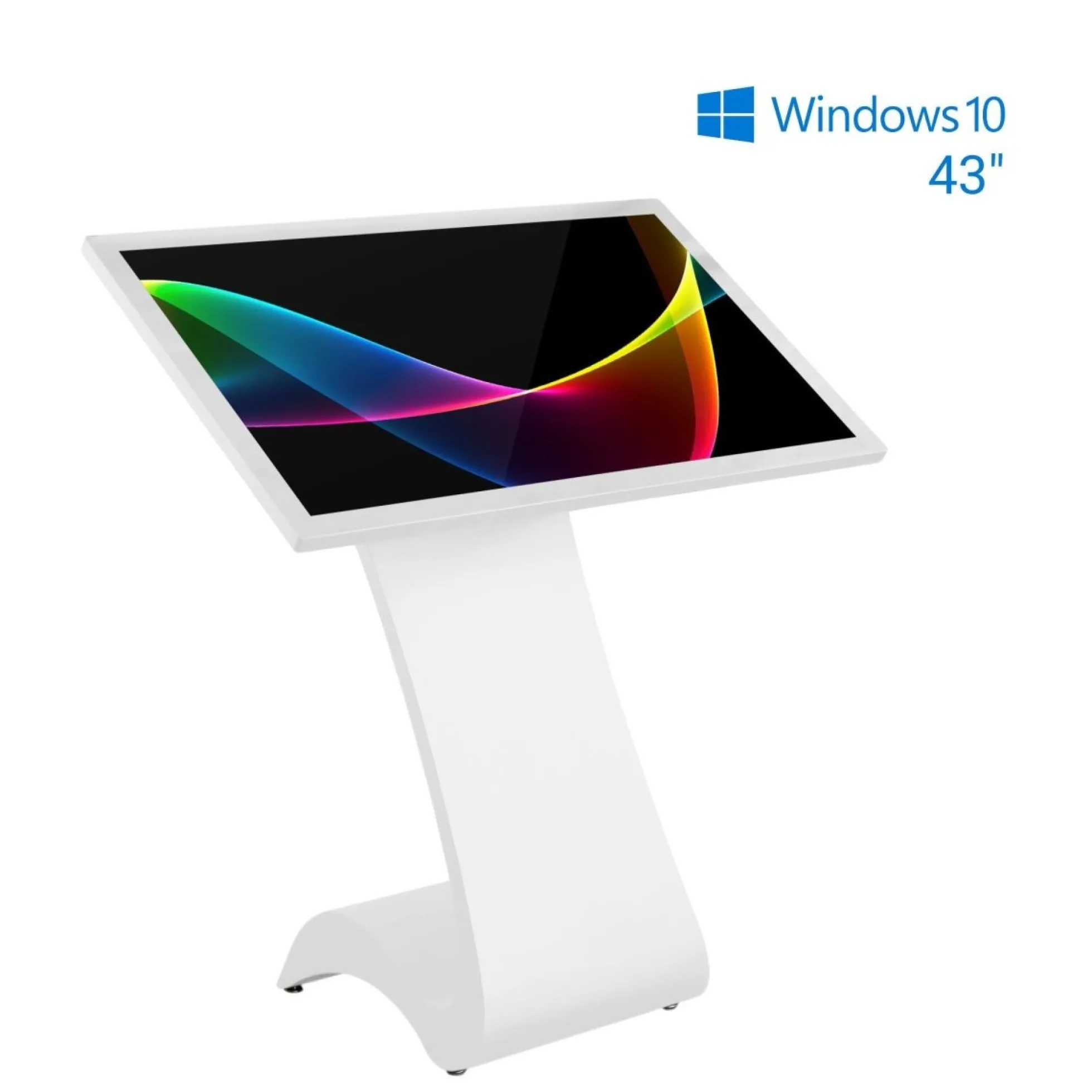 Display publicitario - Digital Kiosk 43" - Pantalla Táctil - Interior - 16GB - Base "S"