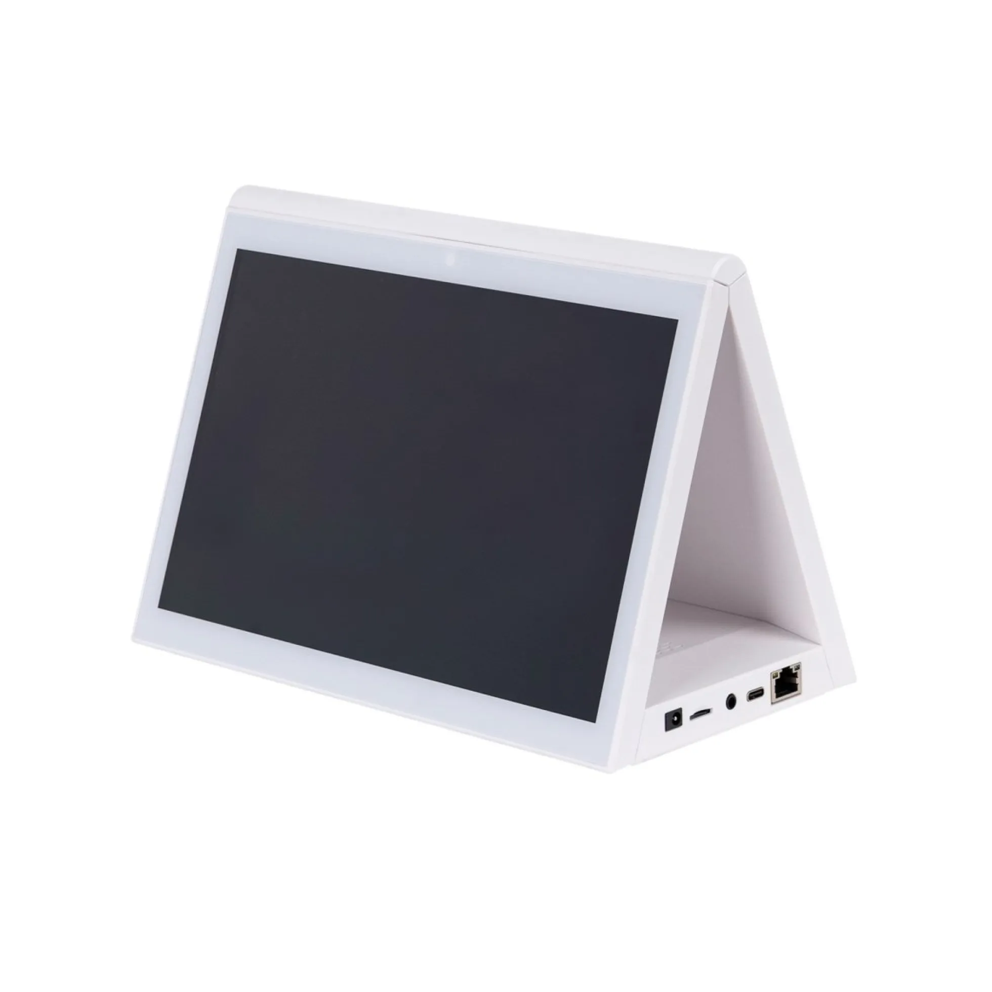 Display publicitario LCD de mesa 10.1'' con cámara - Pantalla doble - Táctil - Android 10