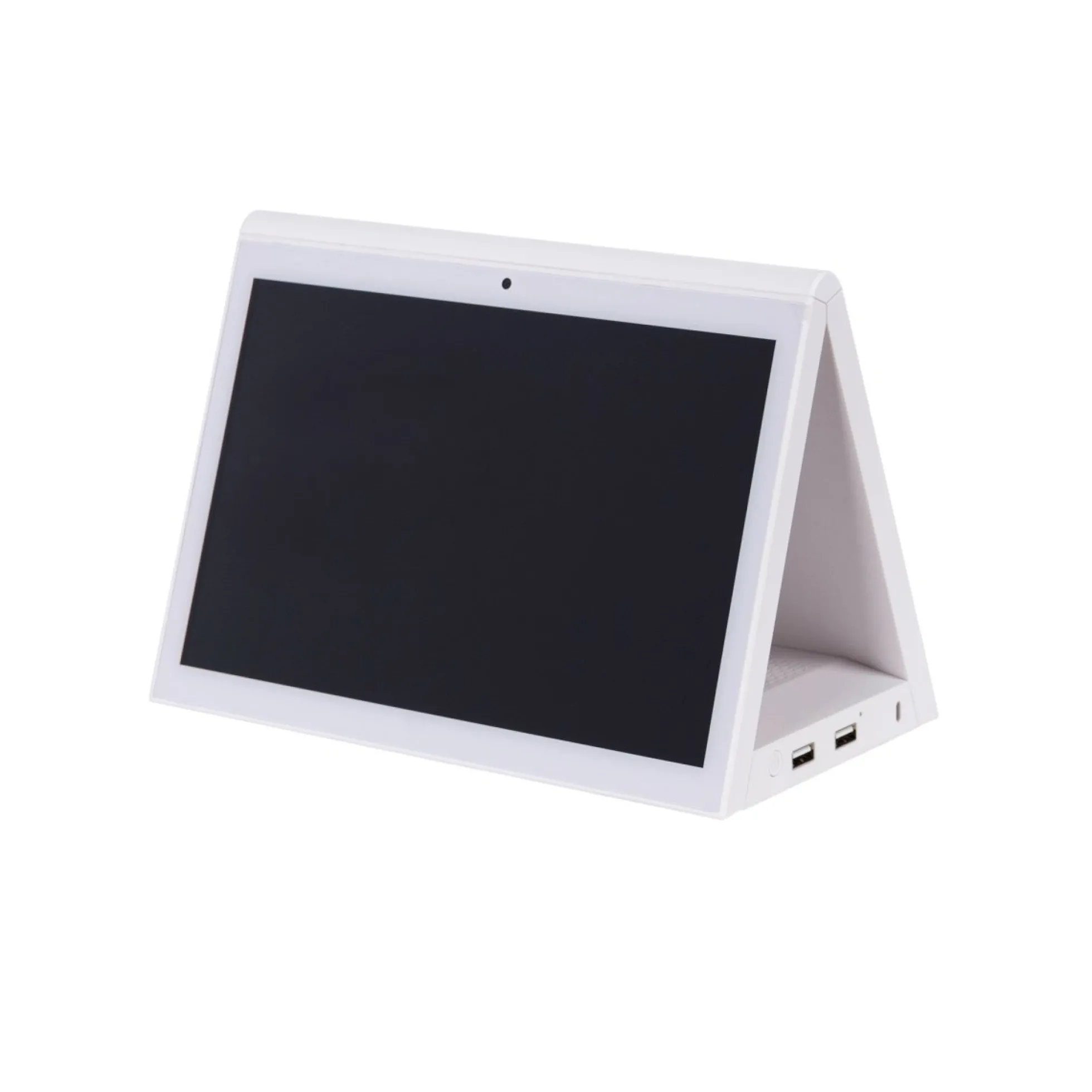 Display publicitario LCD de mesa 10.1'' con cámara - Pantalla doble - Táctil - Android 10