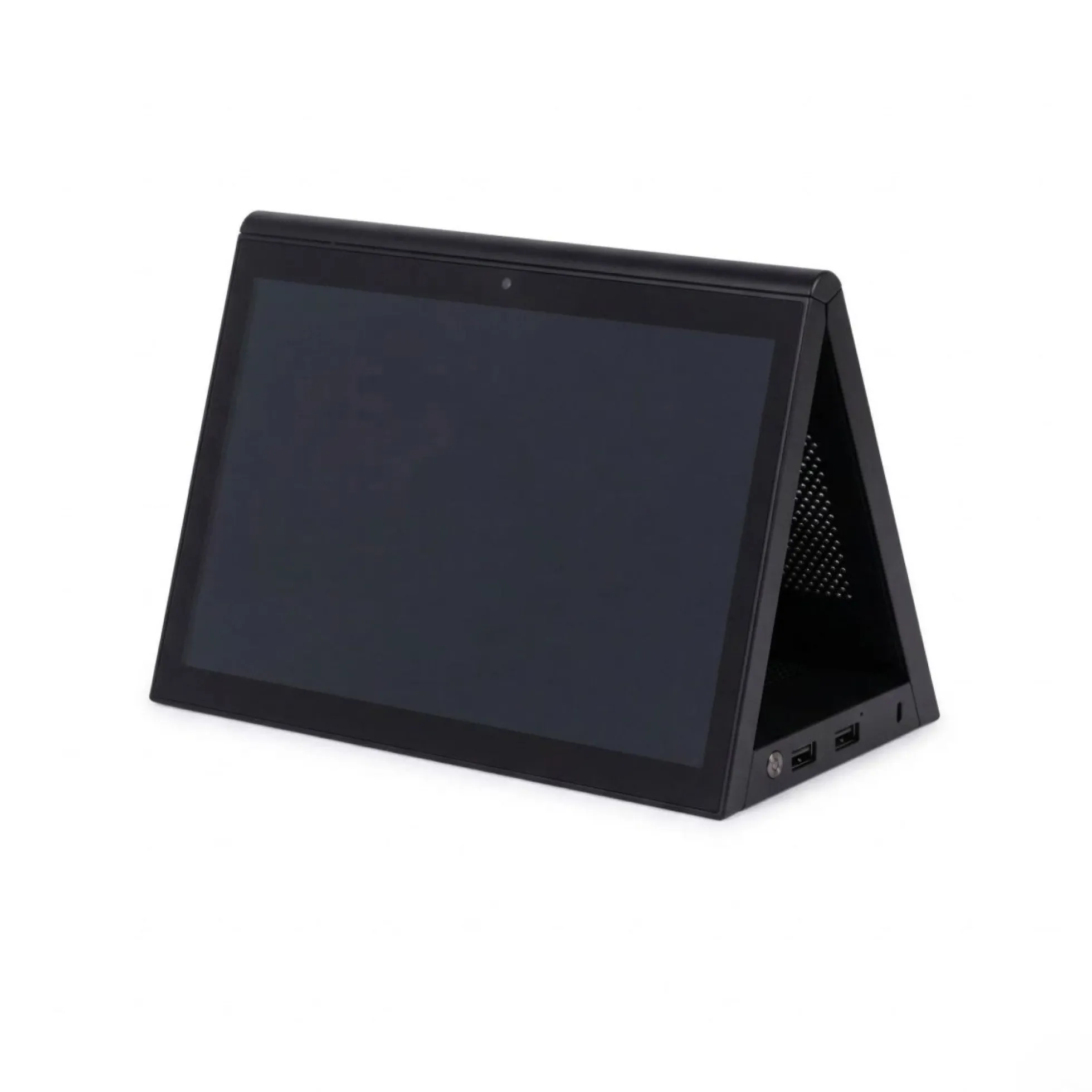 Display publicitario LCD de mesa 10.1'' con cámara - Pantalla doble - Táctil - Android 10