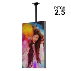 Display publicitario LED P2.5 - Full Color -  64 x 112cm - Indoor