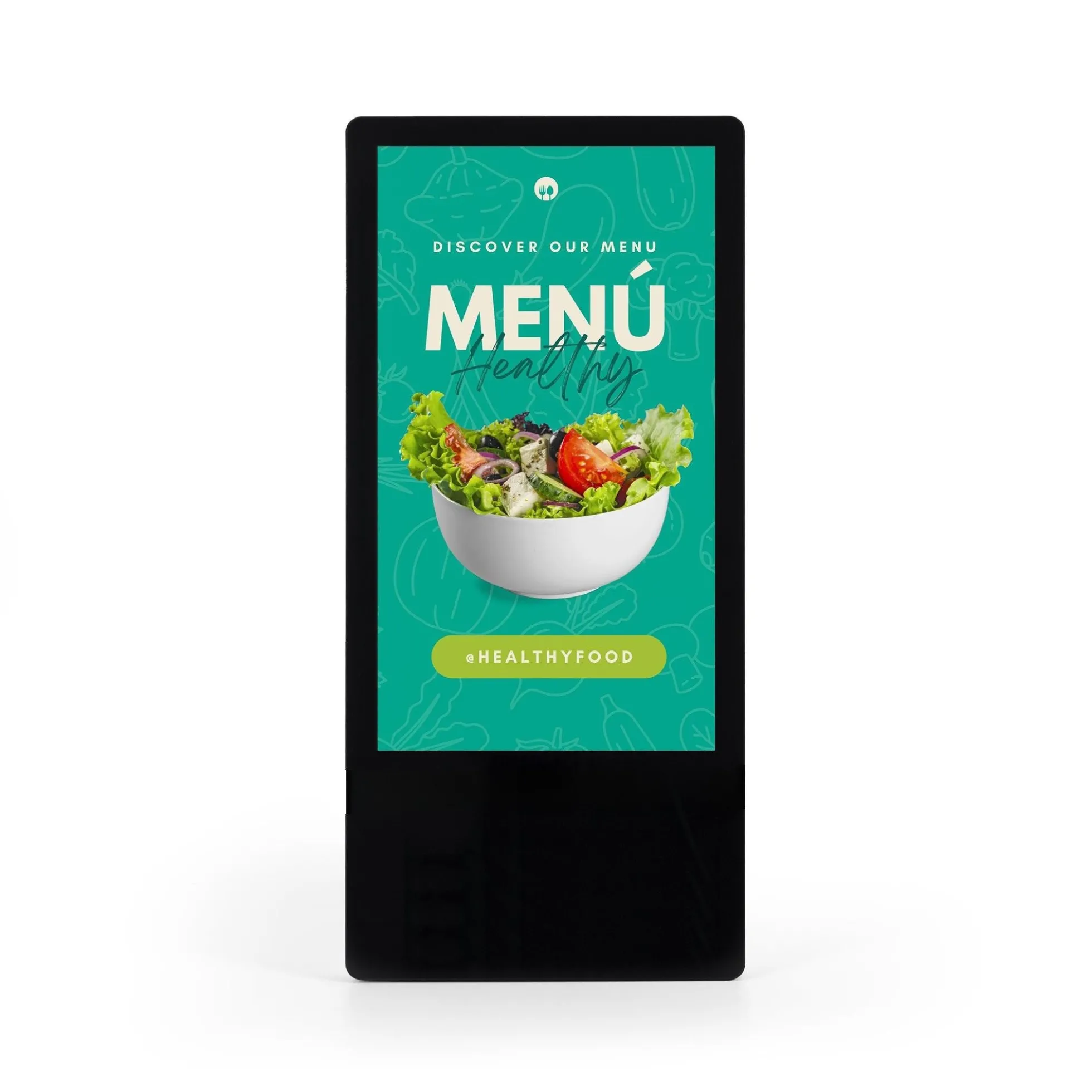 Display publicitario para pared LCD Full HD de 21.5" - Android