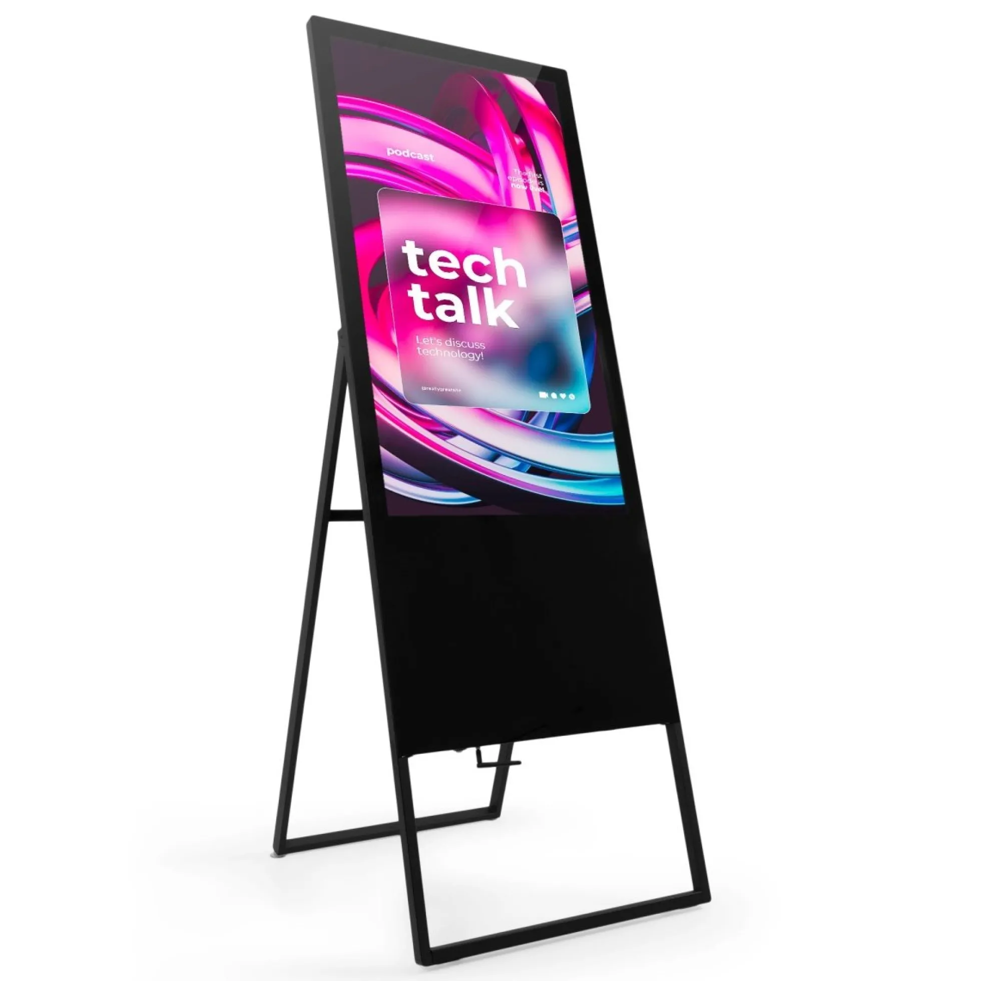 Display publicitario plegable LCD Full HD 43" - Android - Indoor