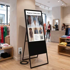 Display publicitario plegable LCD Full HD 43