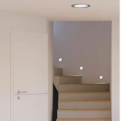 Downlight bajo mueble 2W empotrable y de superficie 12V