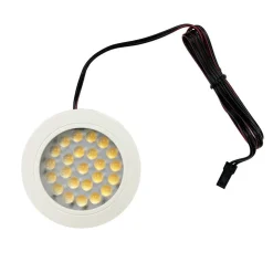 Downlight bajo mueble 2W empotrable y de superficie 12V