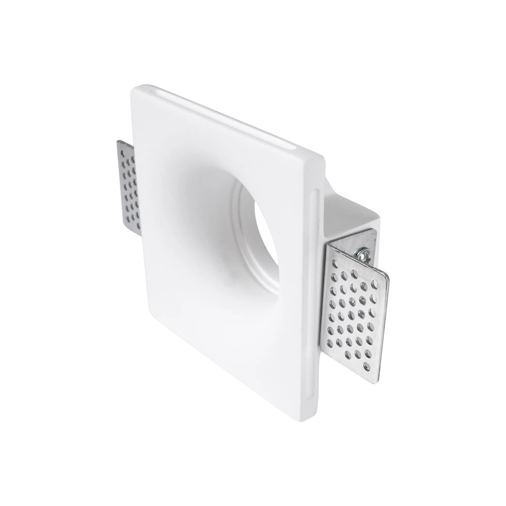 Downlight cuadrado de escayola "MUR" - Trimless - 1 x GU10