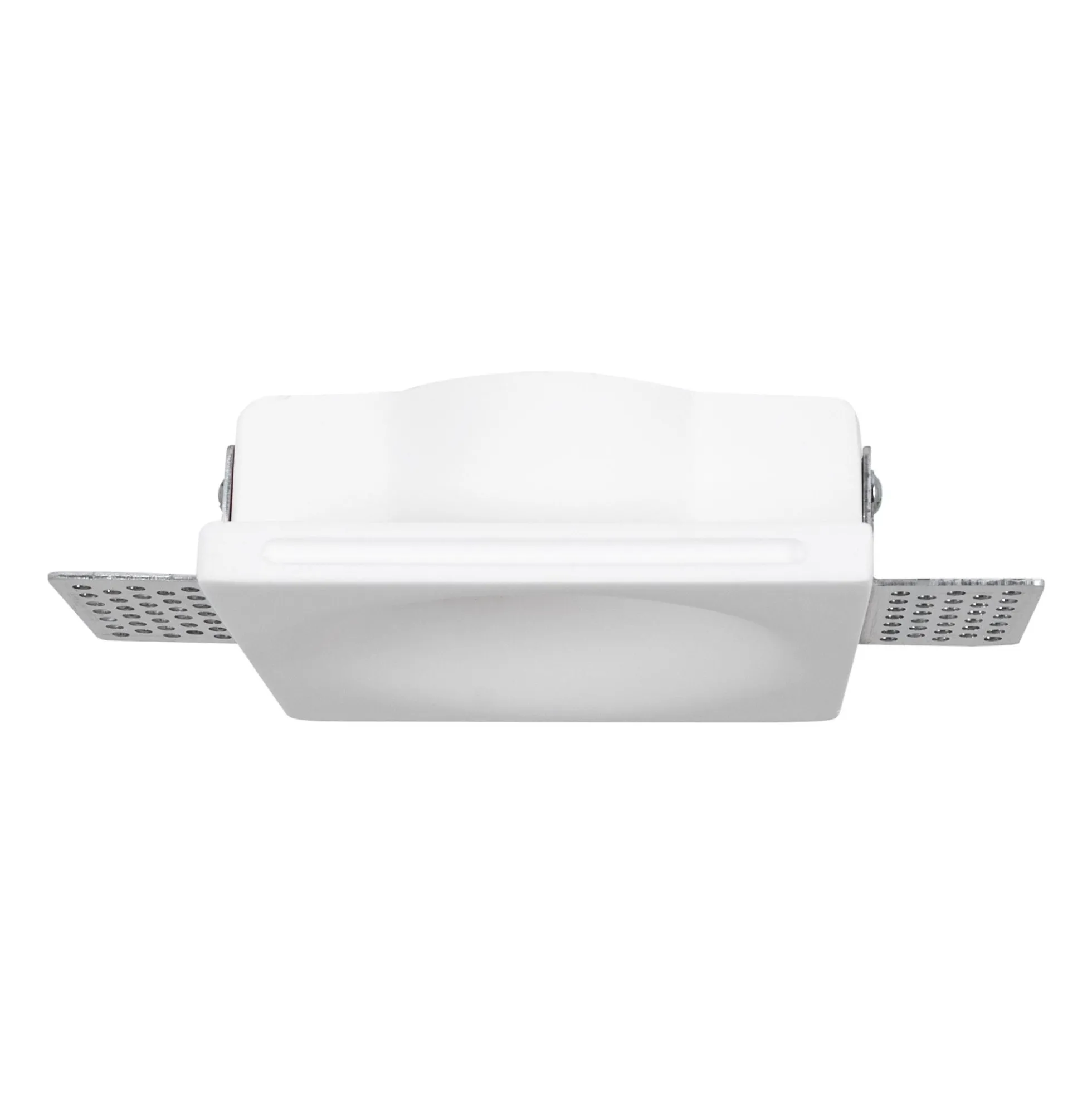 Downlight cuadrado de escayola "MUR" - Trimless - 1 x GU10