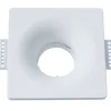 Downlight cuadrado de escayola - Trimless - 1 x GU10