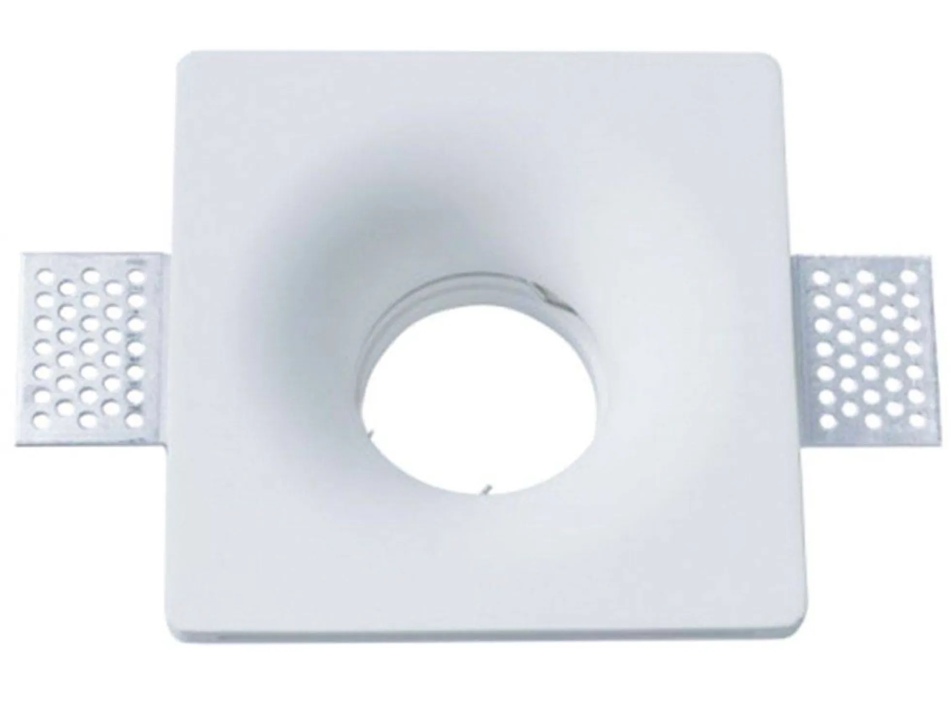 Downlight cuadrado de escayola - Trimless - 1 x GU10