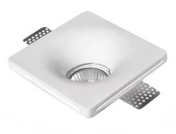 Downlight cuadrado de escayola - Trimless - 1 x GU10