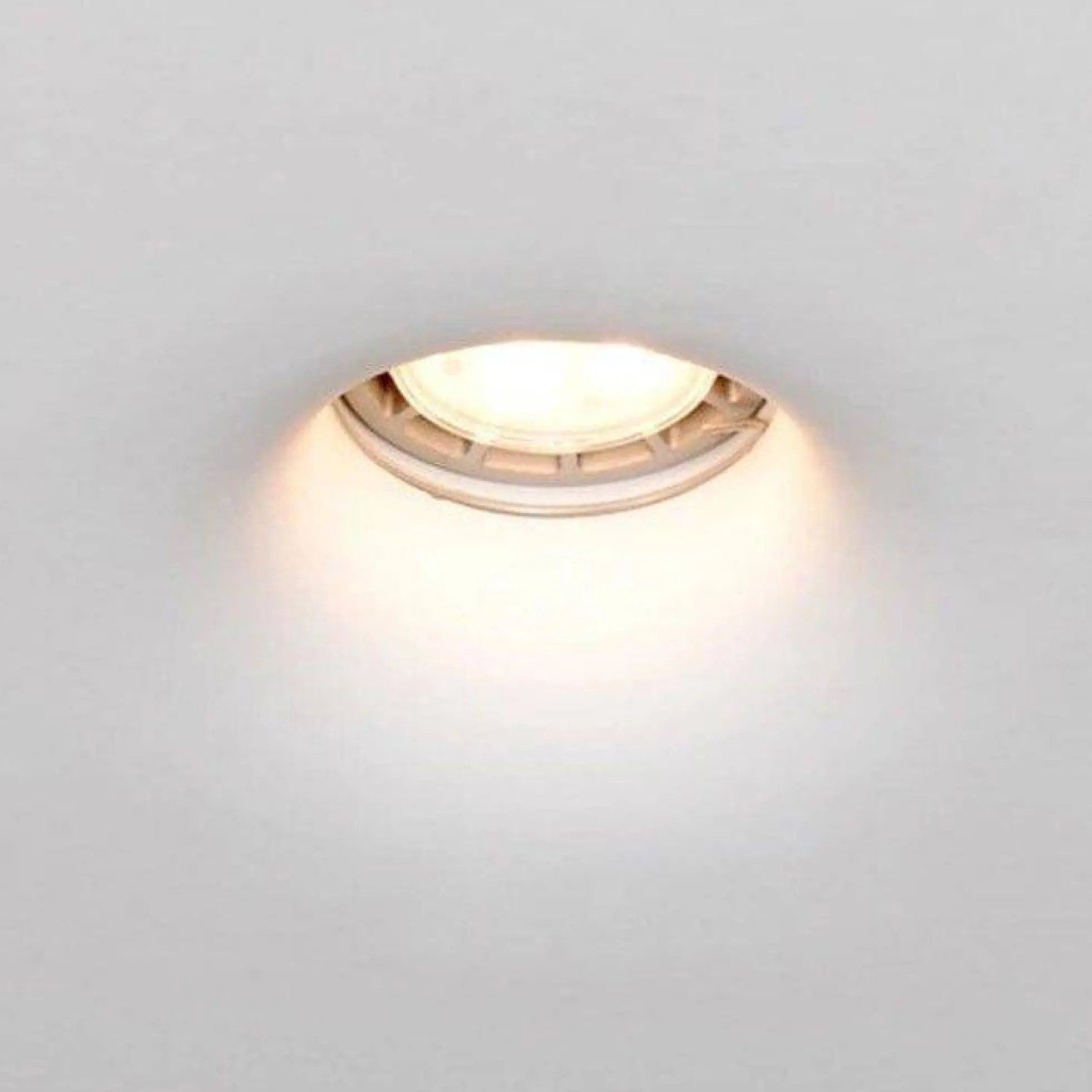 Downlight cuadrado de escayola - Trimless - 1 x GU10
