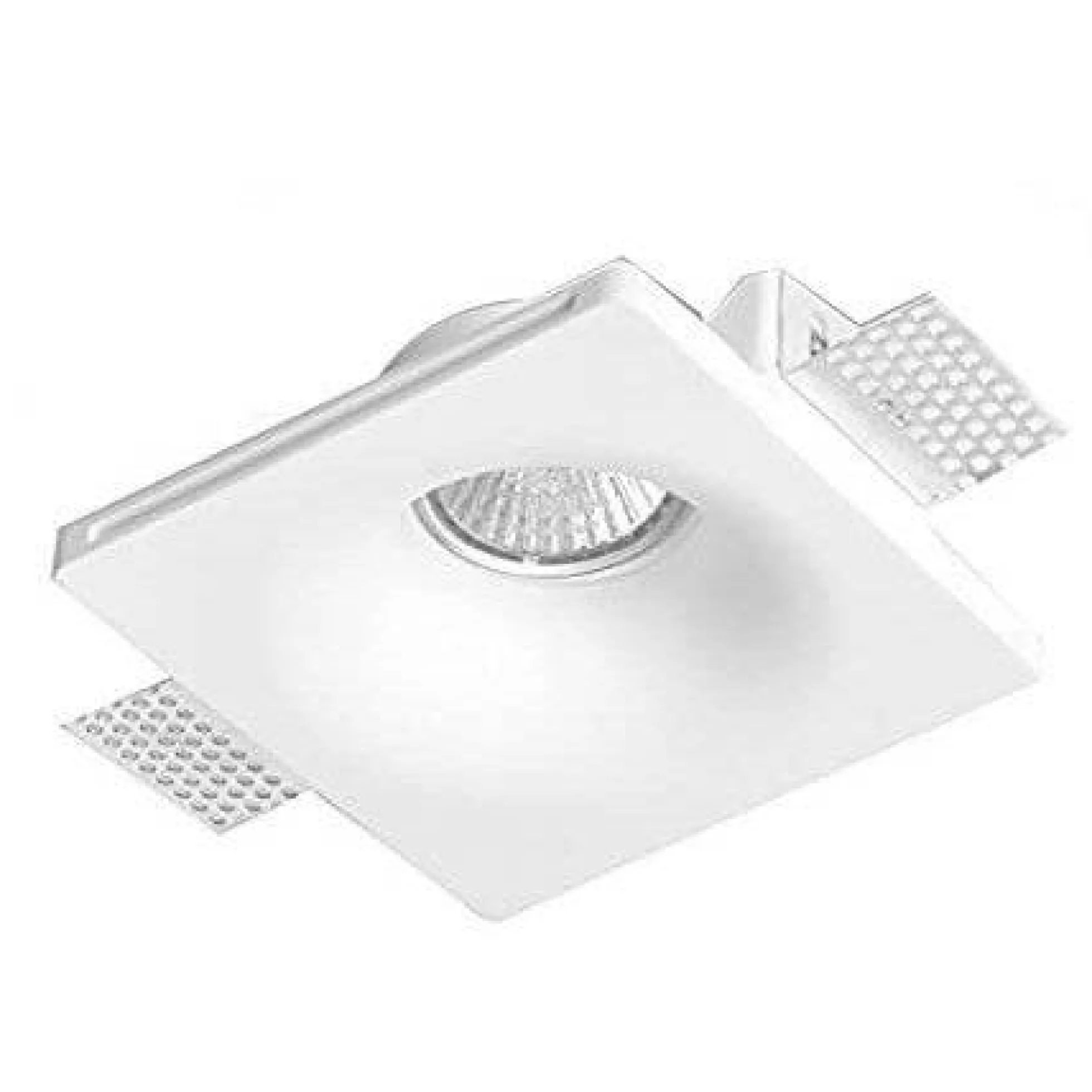 Downlight cuadrado de escayola - Trimless - 1 x GU10