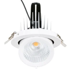 Downlight LED basculante empotrable - Chip especial para carnicerías - 40W