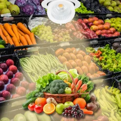 Downlight LED basculante empotrable - Chip especial para fruta y verdura - 40W