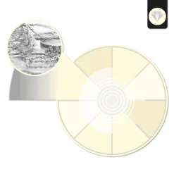 Downlight LED basculante empotrable - Chip especial para joyerías - 40W