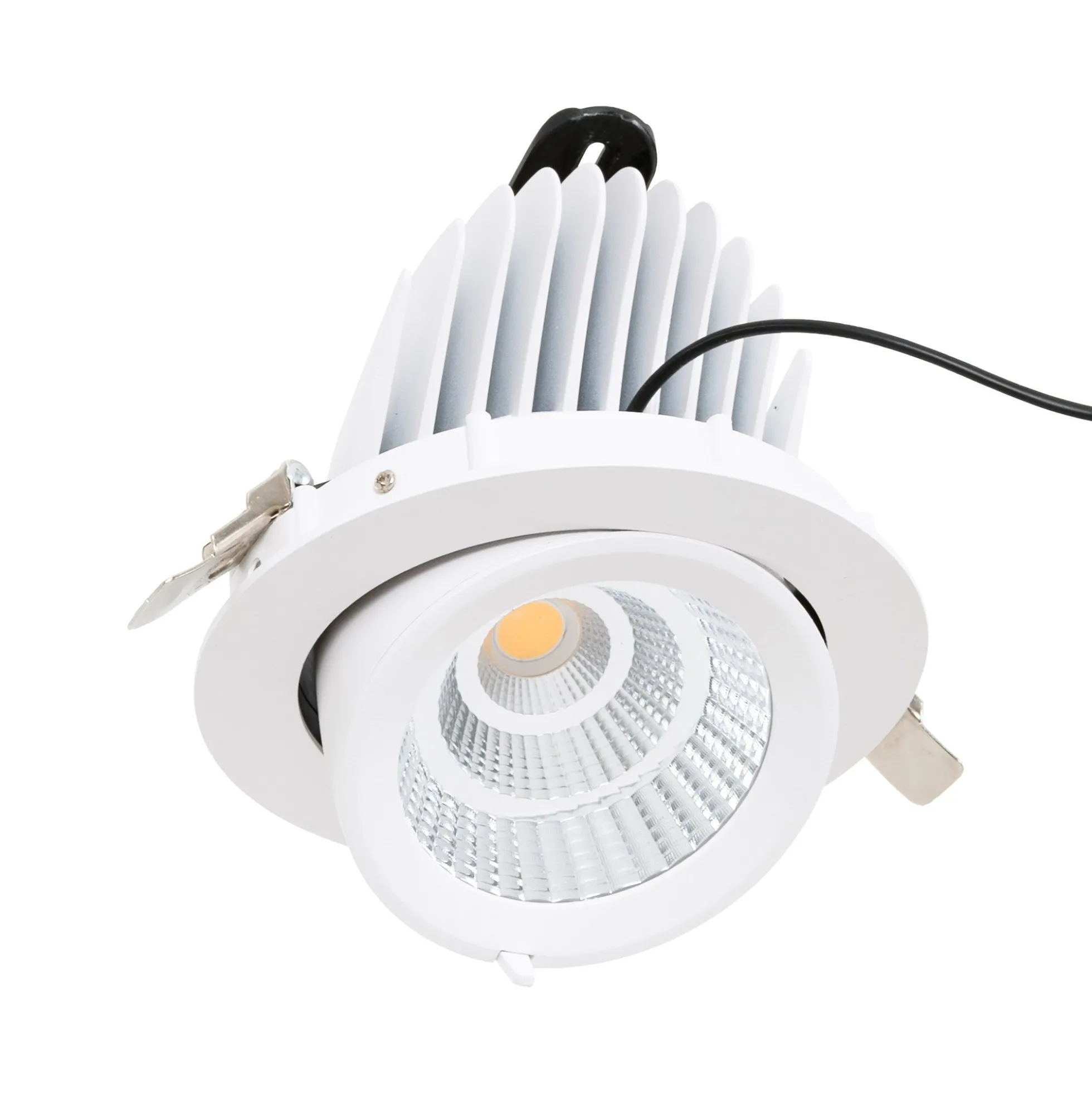 Downlight LED basculante empotrable - Chip especial para moda y retail - 40W
