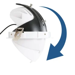 Downlight LED basculante empotrable - Chip especial para moda y retail - 40W