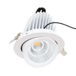 Downlight LED basculante empotrable - Chip especial para verduras - 40W