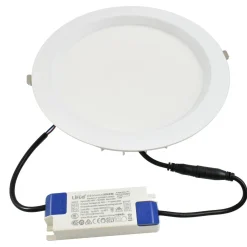 Downlight LED CCT de alta eficiencia- 40W - Driver Lifud - Corte Ø 200-220mm IP54