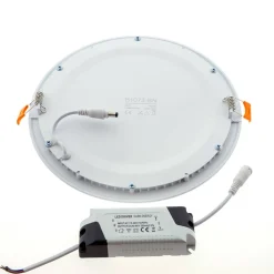 Downlight LED circular empotrable 18W - Corte Ø 205 mm - 5 años de garantía