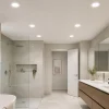 Downlight LED circular empotrable - CCT - 18W - Corte Ø 150 mm - IP54