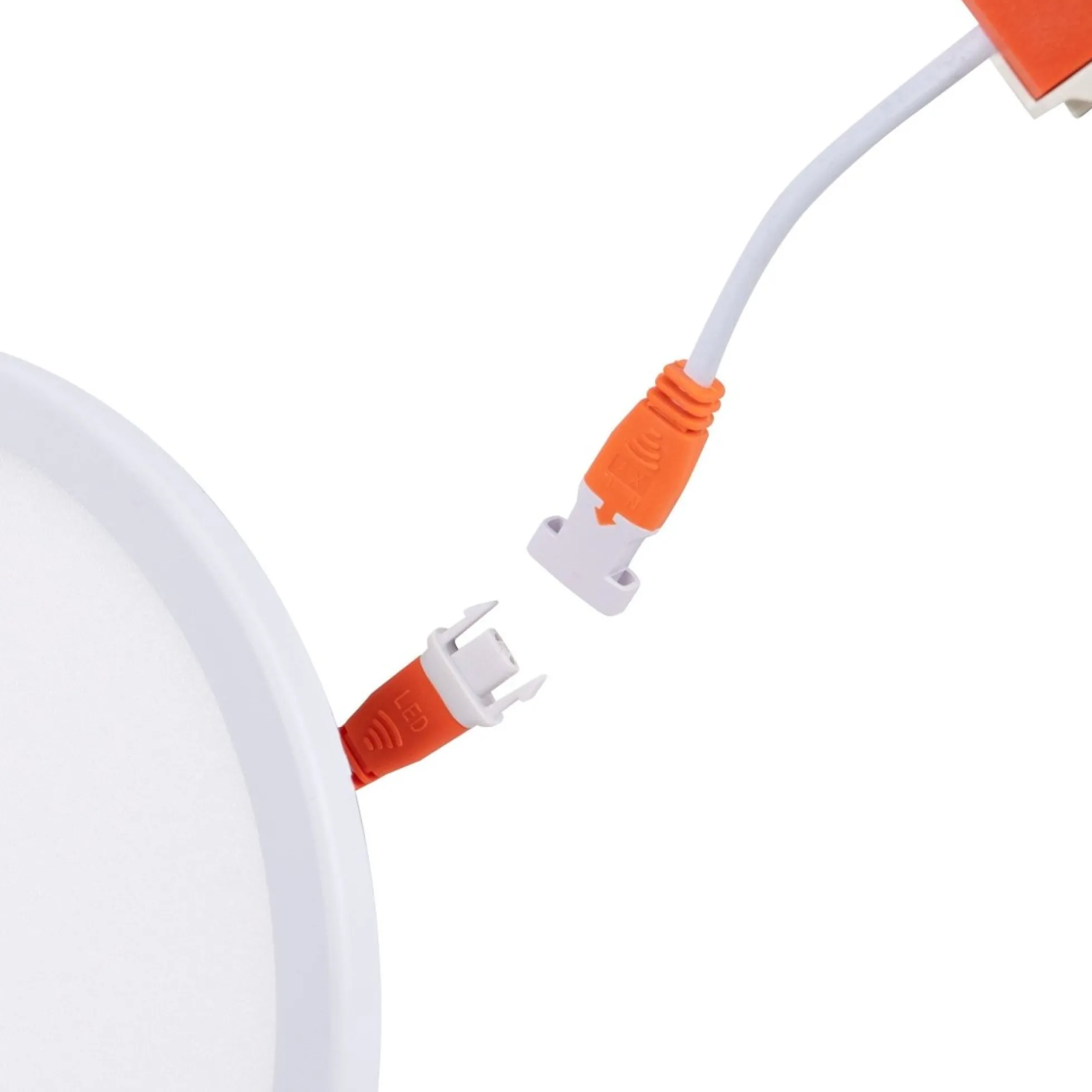 Downlight LED circular empotrable 15W - Diámetro de corte ajustable: Ø 50-140mm
