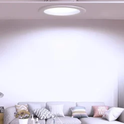 Downlight LED circular empotrable 25W - Uso profesional - Ø190 mm
