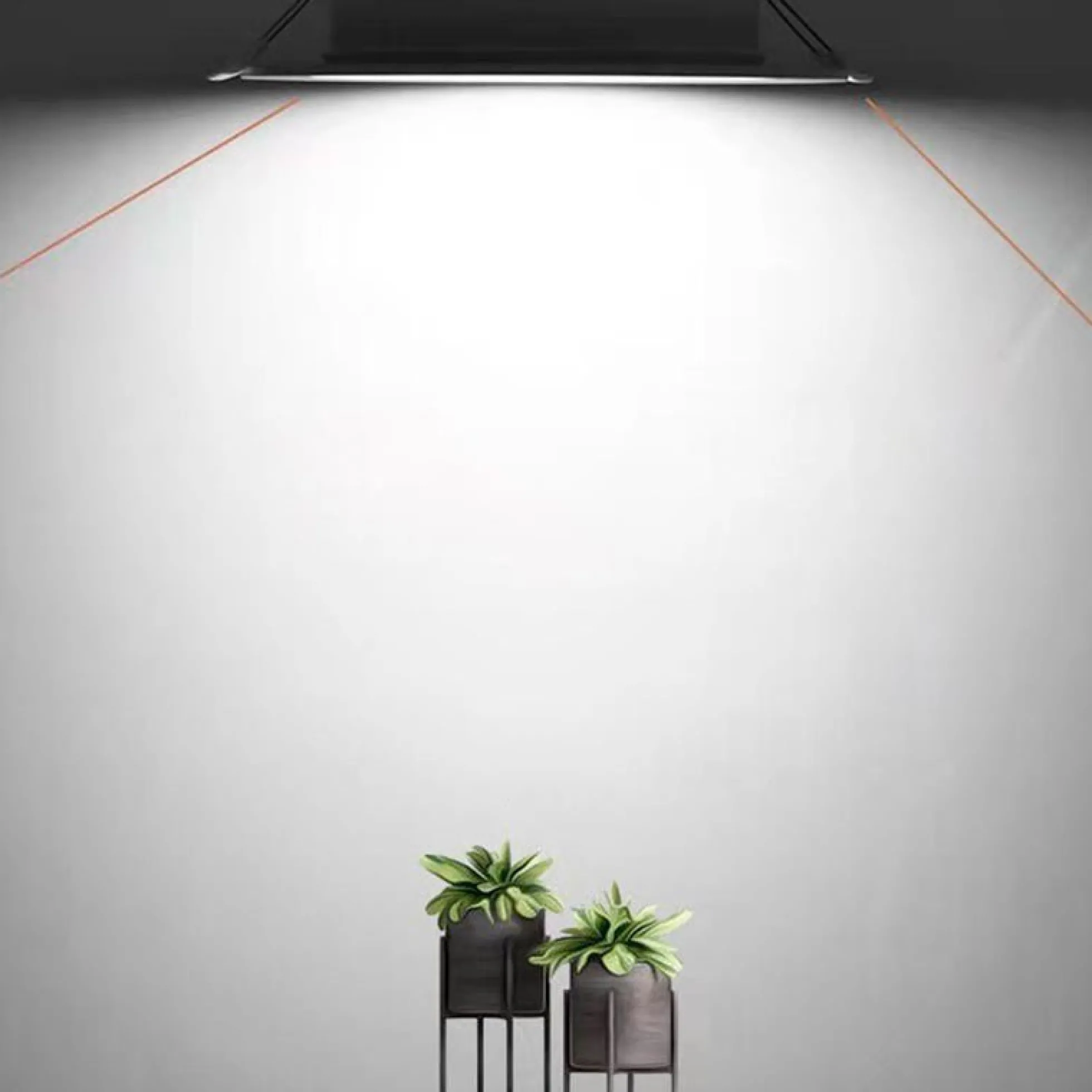 Downlight LED circular empotrable 25W - Uso profesional - Ø190 mm
