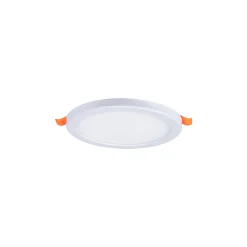 Downlight LED circular empotrable 8W - Diámetro de corte ajustable: Ø 50-90mm