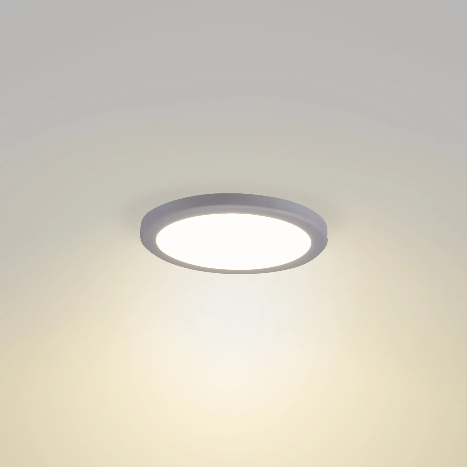 Downlight LED circular empotrable 8W - Diámetro de corte ajustable: Ø 50-90mm
