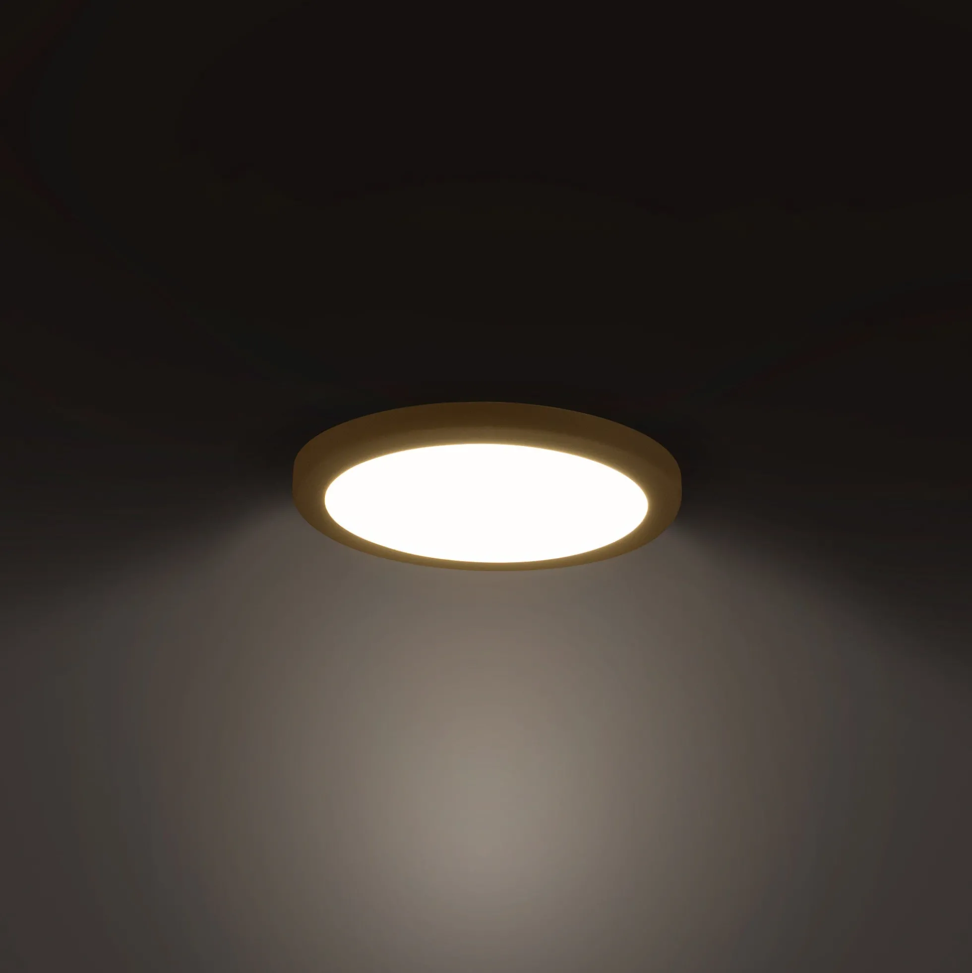 Downlight LED circular empotrable 8W - Diámetro de corte ajustable: Ø 50-90mm
